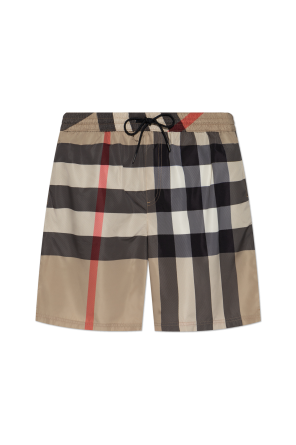 Burberry Plaid swim shorts | Men's | Vitkac